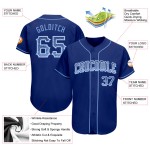 Helles benutzerdefiniertes blau-weißes Royal-Trikot Drift Baseball Fashion Authentic Helles benutzerdefiniertes blau-weißes Royal-Trikot Drift Baseball Fashion Authentic