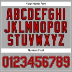 Baseball Jersey Schwarz Nadelstreifen Rot-Schwarz Custom Grau Authentic Baseball Jersey Schwarz Nadelstreifen Rot-Schwarz Custom Grau Authentic