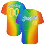 Authentisches Custom Jersey Baseball ist für LGBT Love Pride Rainbow Love Month Authentisches Custom Jersey Baseball ist für LGBT Love Pride Rainbow Love Month