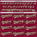 Authentische 3D Muster Jersey Grün Quadrat Gradienten Formen Baseball Creme Design Custom Authentische 3D Muster Jersey Grün Quadrat Gradienten Formen Baseball Creme Design Custom