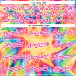 Regenbogen Farbstoff Weiß-Rosa Baseball Aquarell Jersey Custom Authentic Krawatte 3D Regenbogen Farbstoff Weiß-Rosa Baseball Aquarell Jersey Custom Authentic Krawatte 3D