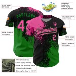 Baseball Jersey Schwarz Nadelstreifen Rot-Schwarz Custom Grau Authentic Baseball Jersey Schwarz Nadelstreifen Rot-Schwarz Custom Grau Authentic