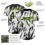 Custom Fashion Crimson-City Schwarz Baseball Authentic Jersey Creme Farbverlauf Custom Fashion Crimson-City Schwarz Baseball Authentic Jersey Creme Farbverlauf