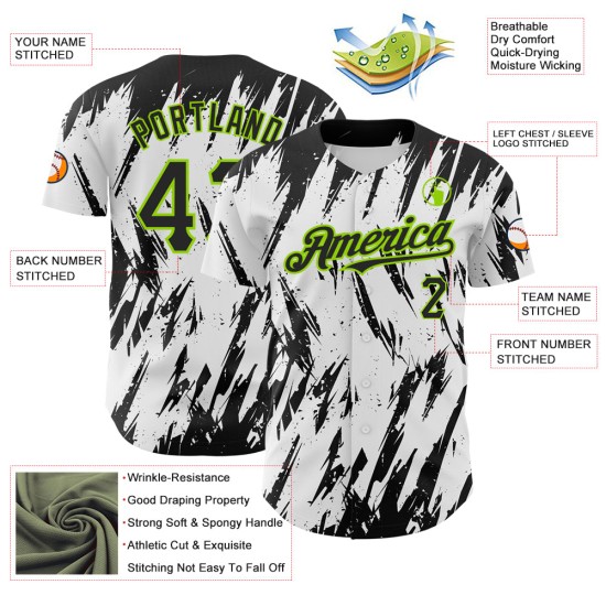 Custom Fashion Crimson-City Schwarz Baseball Authentic Jersey Creme Farbverlauf Custom Fashion Crimson-City Schwarz Baseball Authentic Jersey Creme Farbverlauf