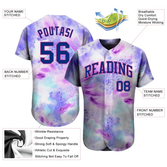 Jersey Custom Baseball Weiß-Gold Lila Ton Authentic Zwei Jersey Custom Baseball Weiß-Gold Lila Ton Authentic Zwei