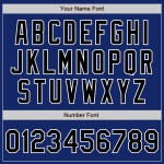 Baseball Authentic Custom Blau Purpur-Weiß Jersey Pulver Baseball Authentic Custom Blau Purpur-Weiß Jersey Pulver