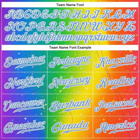 Authentisches Custom Jersey Baseball ist für LGBT Love Pride Rainbow Love Month Authentisches Custom Jersey Baseball ist für LGBT Love Pride Rainbow Love Month