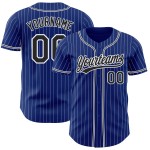 Baseball Authentic Custom Blau Purpur-Weiß Jersey Pulver Baseball Authentic Custom Blau Purpur-Weiß Jersey Pulver