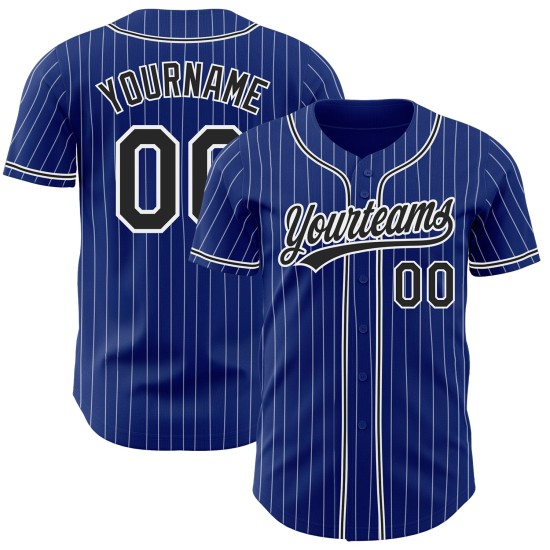 Baseball Authentic Custom Blau Purpur-Weiß Jersey Pulver Baseball Authentic Custom Blau Purpur-Weiß Jersey Pulver