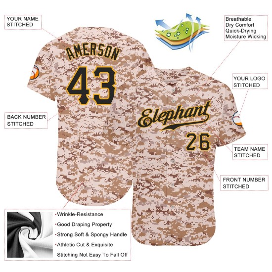 Schwarz-Gold Salute To Custom Jersey Camo Baseball Authentic Service Schwarz-Gold Salute To Custom Jersey Camo Baseball Authentic Service