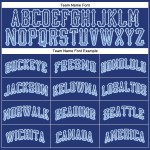 Helles benutzerdefiniertes blau-weißes Royal-Trikot Drift Baseball Fashion Authentic Helles benutzerdefiniertes blau-weißes Royal-Trikot Drift Baseball Fashion Authentic