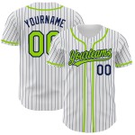 Benutzerdefinierte authentische Jersey Gold Nadelstreifen weiß Baseball schwarz Benutzerdefinierte authentische Jersey Gold Nadelstreifen weiß Baseball schwarz