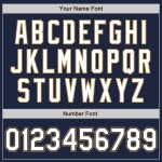 Custom Jersey Navy Weiß-Old Authentic Weiß Gold Baseball Nadelstreifen Custom Jersey Navy Weiß-Old Authentic Weiß Gold Baseball Nadelstreifen