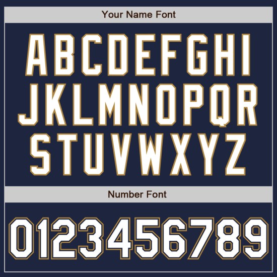 Custom Jersey Navy Weiß-Old Authentic Weiß Gold Baseball Nadelstreifen Custom Jersey Navy Weiß-Old Authentic Weiß Gold Baseball Nadelstreifen