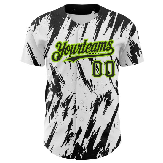 Custom Fashion Crimson-City Schwarz Baseball Authentic Jersey Creme Farbverlauf Custom Fashion Crimson-City Schwarz Baseball Authentic Jersey Creme Farbverlauf