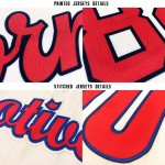Custom Jersey Creme Rot-Marine Baseball Custom Jersey Creme Rot-Marine Baseball