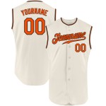 Baseball Authentic Orange-Weiß Navy Custom Trikot Baseball Authentic Orange-Weiß Navy Custom Trikot